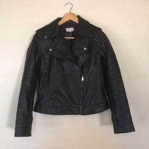 Loft leather jacket